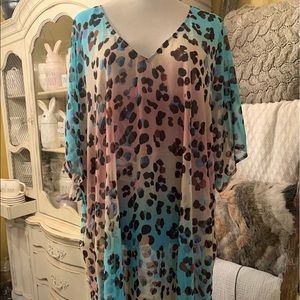 Show Me Your Mumu Mae Mu leopard tunic
